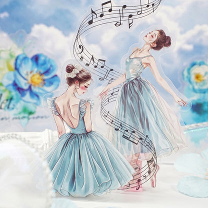 Ballet Monologue Series Sticker 30pcs