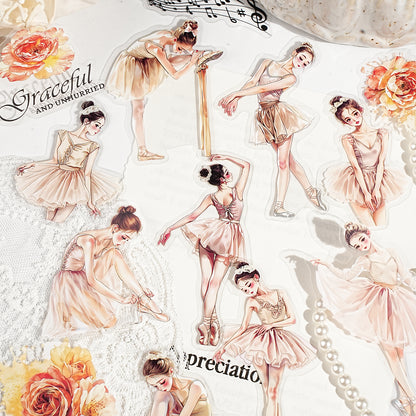Ballet Monologue Series Sticker 30pcs