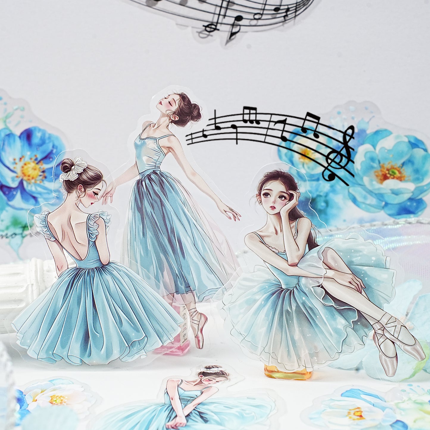 Ballet Monologue Series Sticker 30pcs