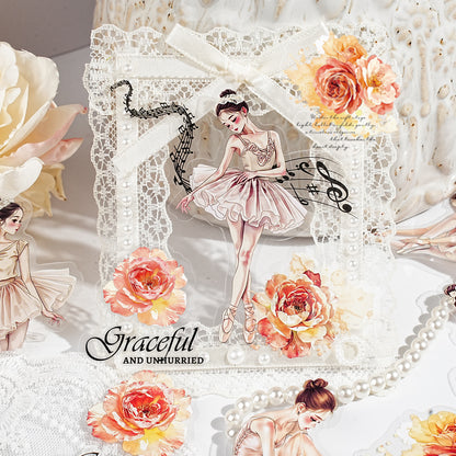 Ballet Monologue Series Sticker 30pcs