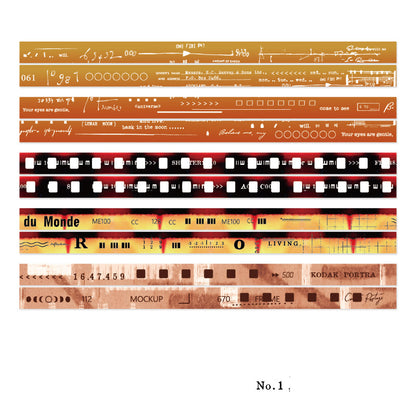 Basic Daily Life Tape 5pcs