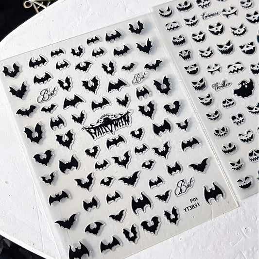 Halloween Bat Mini Stickers