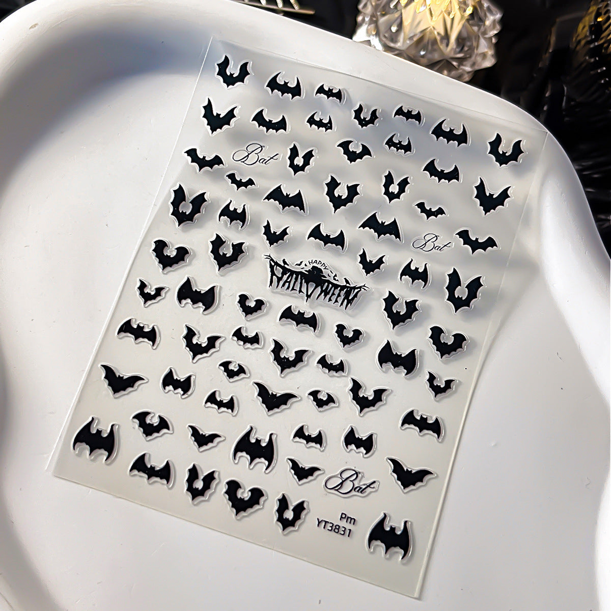 Halloween Bat Mini Stickers