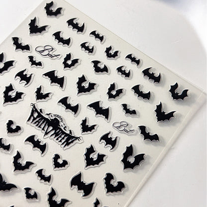 Halloween Bat Mini Stickers