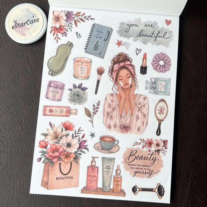 Beautiful Skin Sticker Book