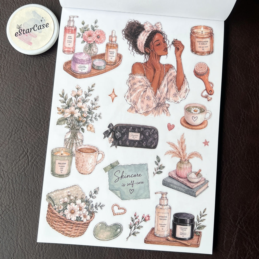 Beautiful Skin Sticker Book