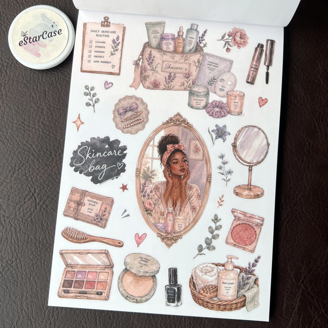 Beautiful Skin Sticker Book