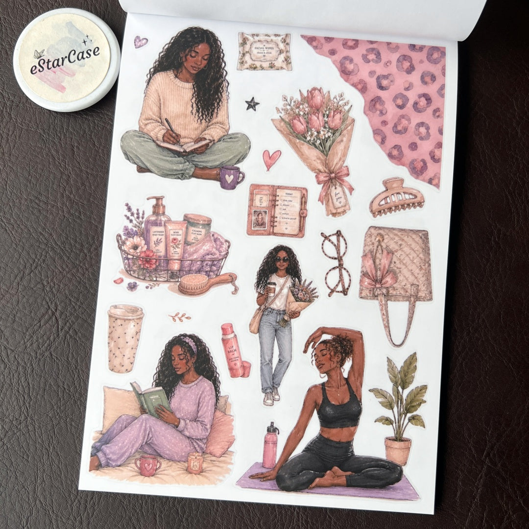 Beautiful Skin Sticker Book