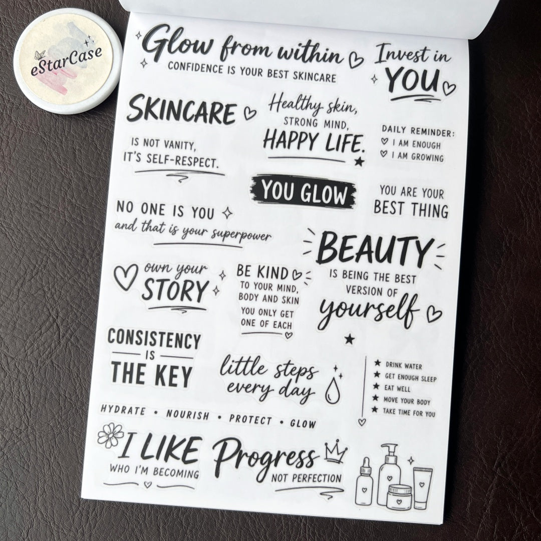 Beautiful Skin Sticker Book