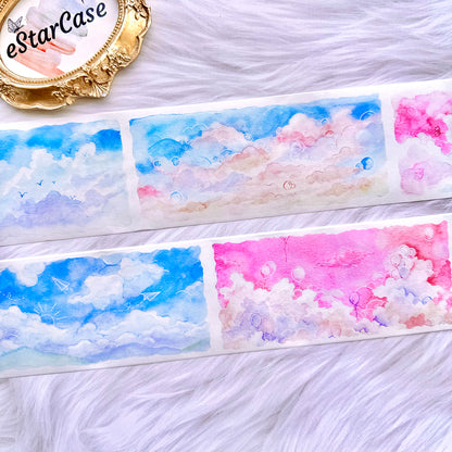 7cm*200cm Beautiful Sky Washi Tape