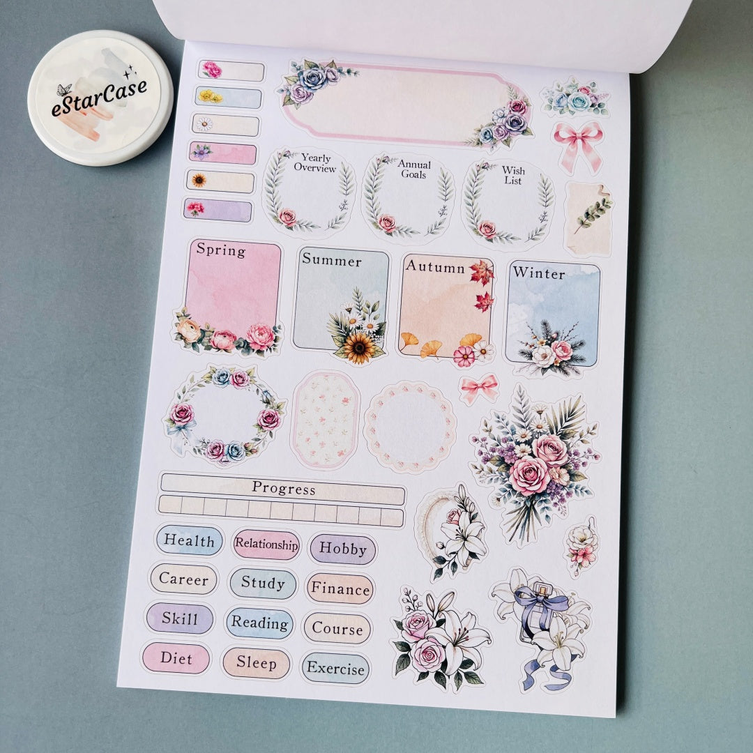 Beauty Diary Sticker Book