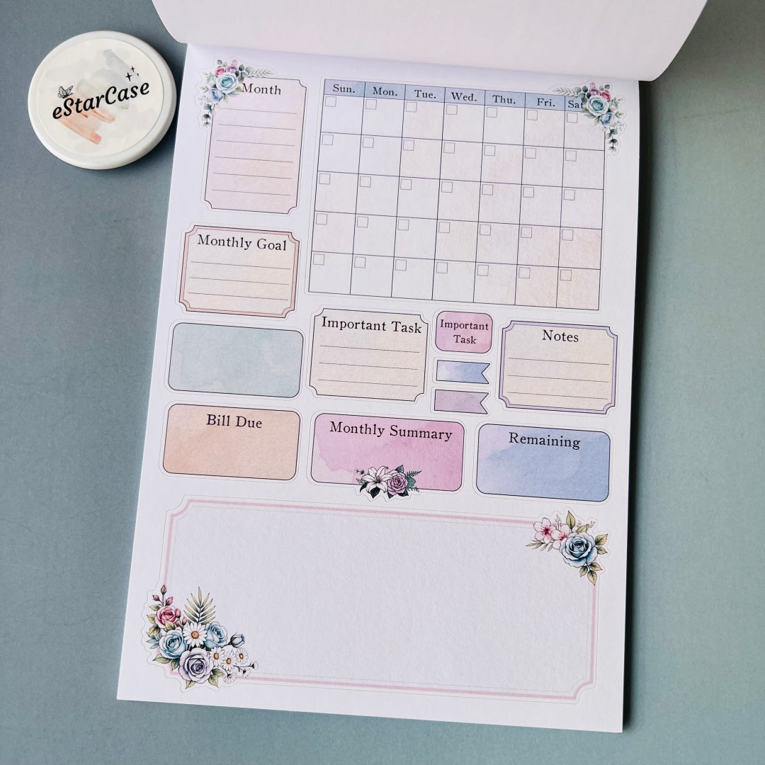 Beauty Diary Sticker Book