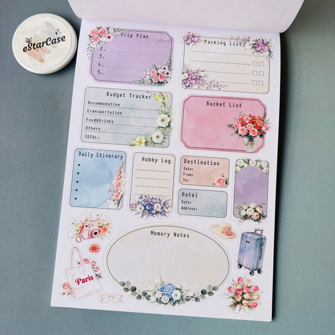 Beauty Diary Sticker Book