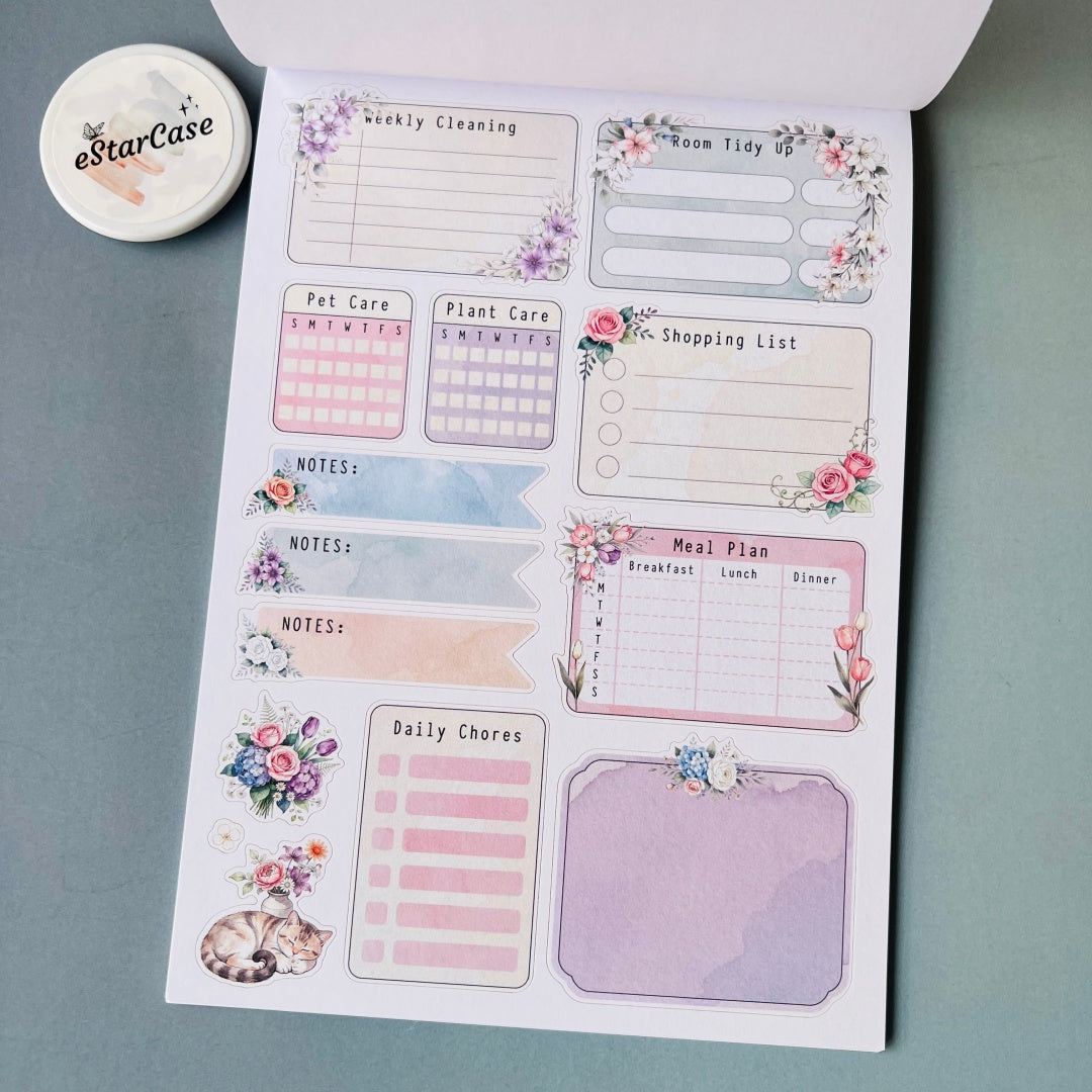 Beauty Diary Sticker Book