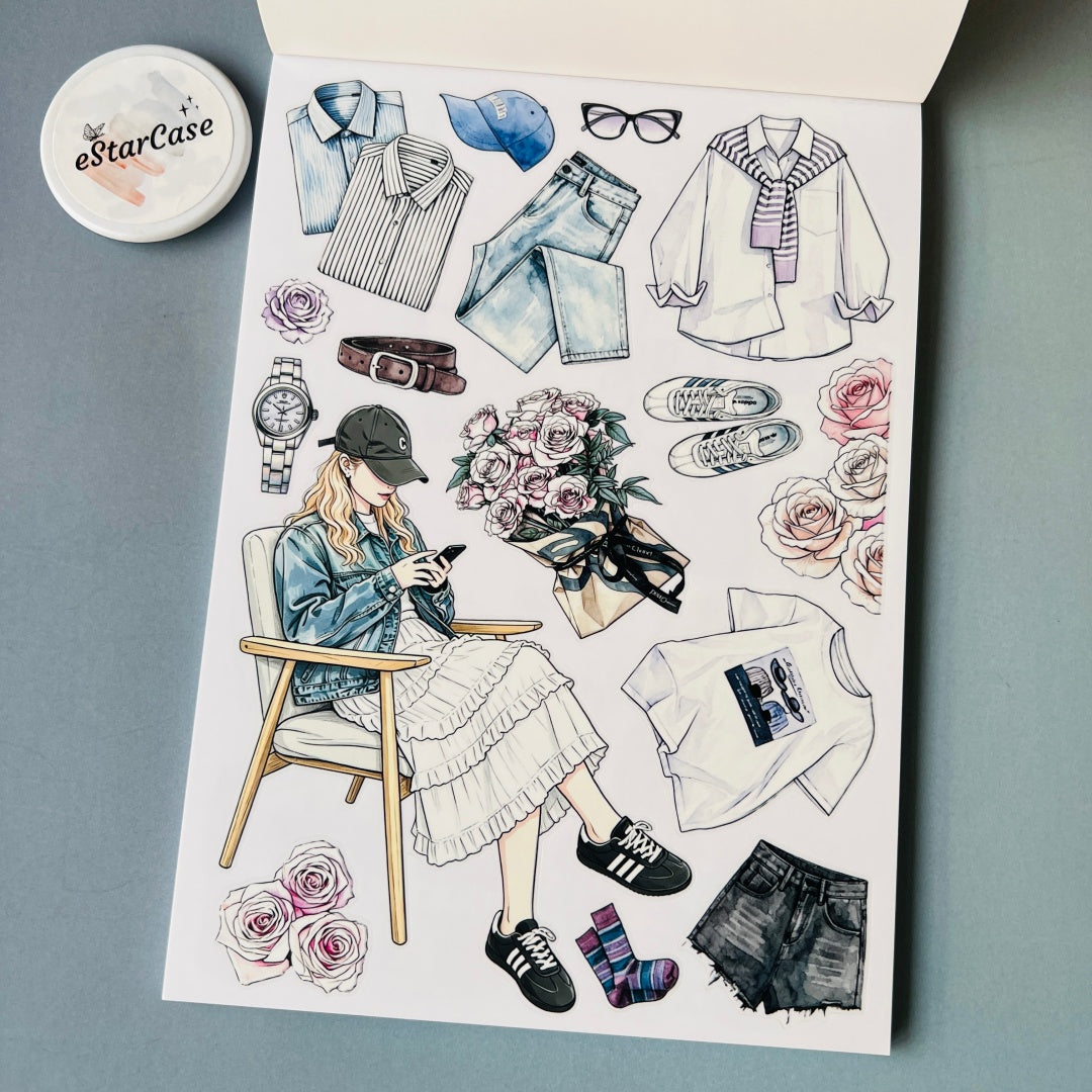 Beauty Diary Sticker Book