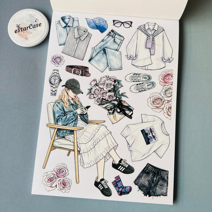 Beauty Diary Sticker Book