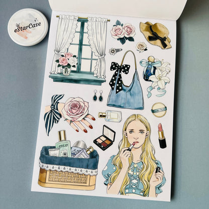 Beauty Diary Sticker Book