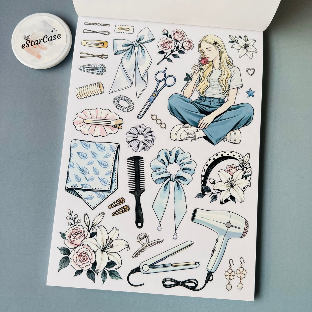 Beauty Diary Sticker Book