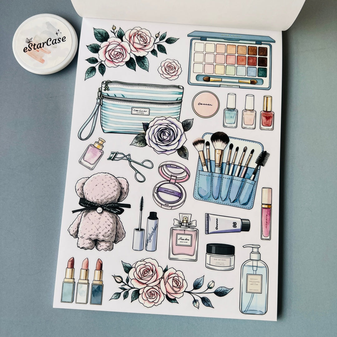 Beauty Diary Sticker Book