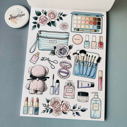 Beauty Diary Sticker Book