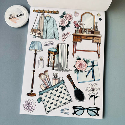 Beauty Diary Sticker Book