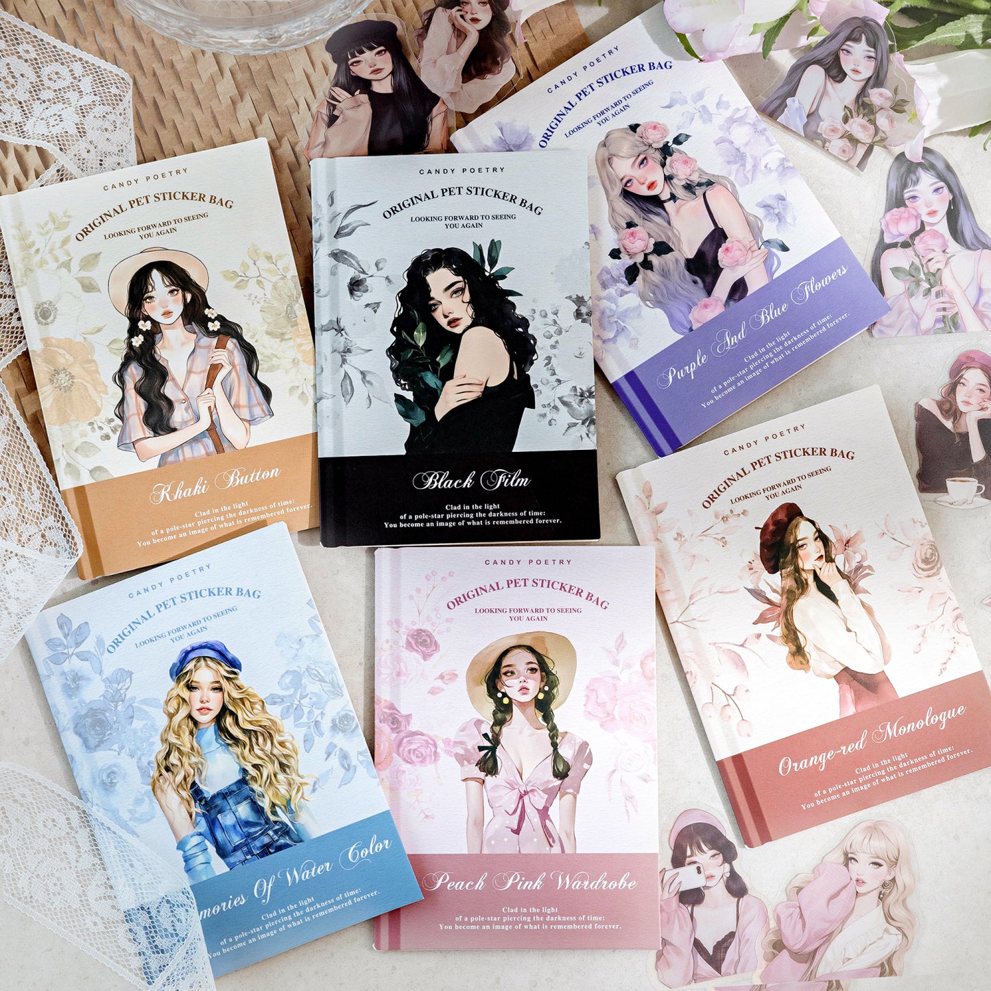 Beauty Era Sticker 30pcs