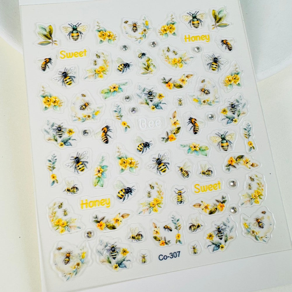 Bee Mini Stickers