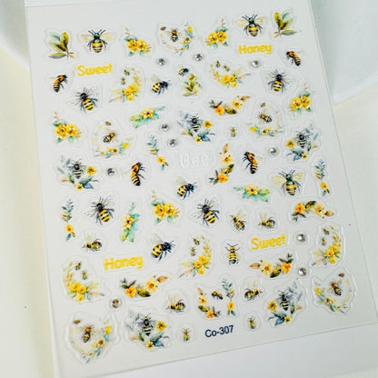 Bee Mini Stickers