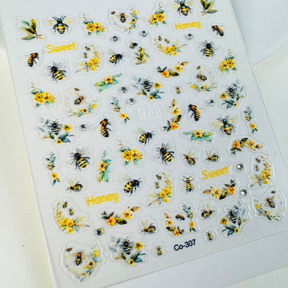 Bee Mini Stickers