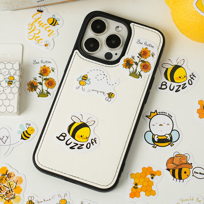 Happy Bee Stickers 46pcs