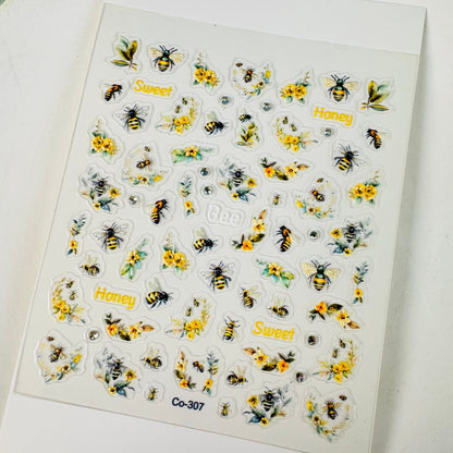 Bee Mini Stickers