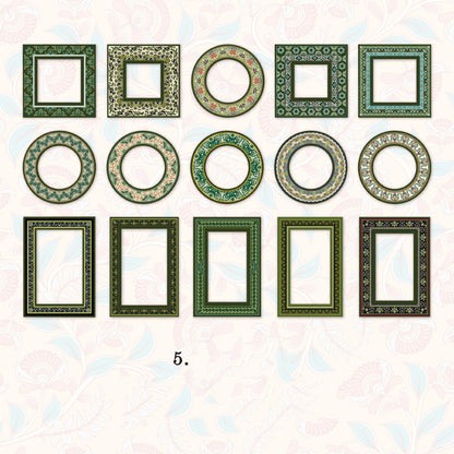 Between Square and Circle Series 30PCS