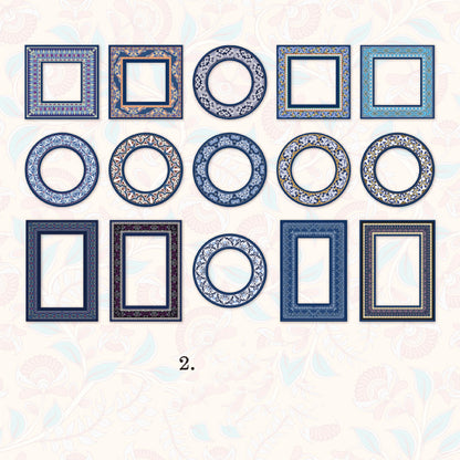 Between Square and Circle Series 30PCS