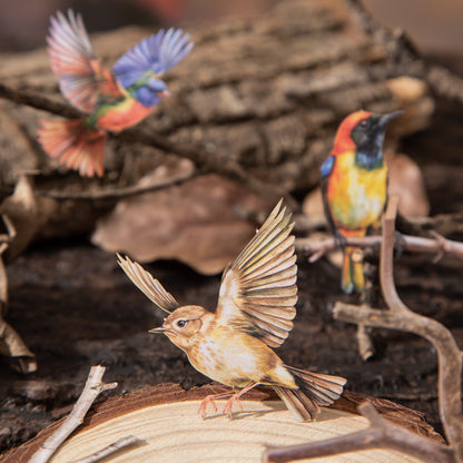 Birds In The Forest Stickers 20pcs