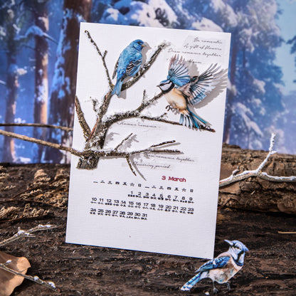 Birds In The Forest Stickers 20pcs