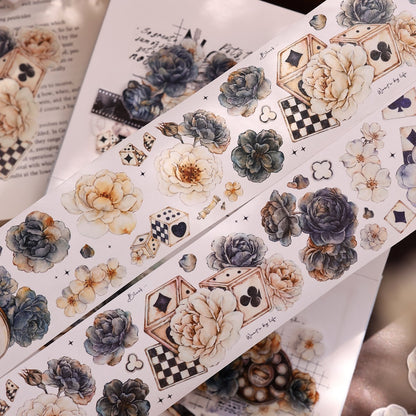 6cm*120cm Black and White Chess Dream Tape