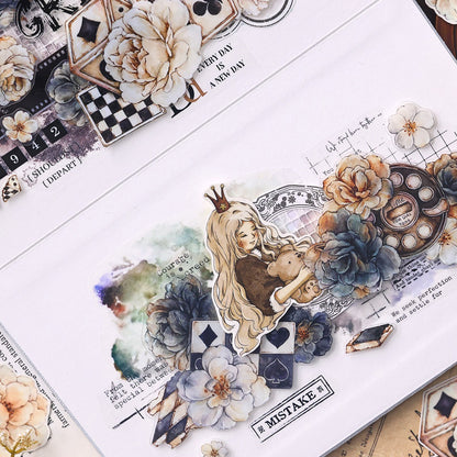 6cm*120cm Black and White Chess Dream Tape