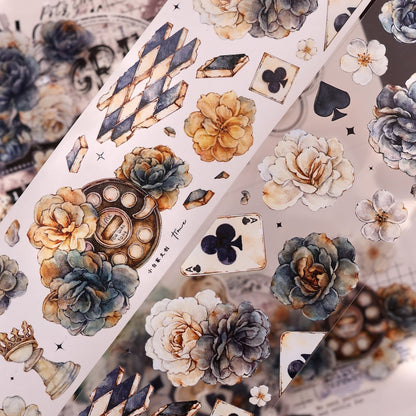 6cm*120cm Black and White Chess Dream Tape