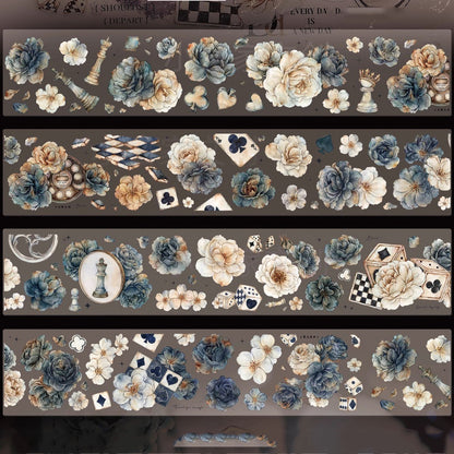 6cm*120cm Black and White Chess Dream Tape