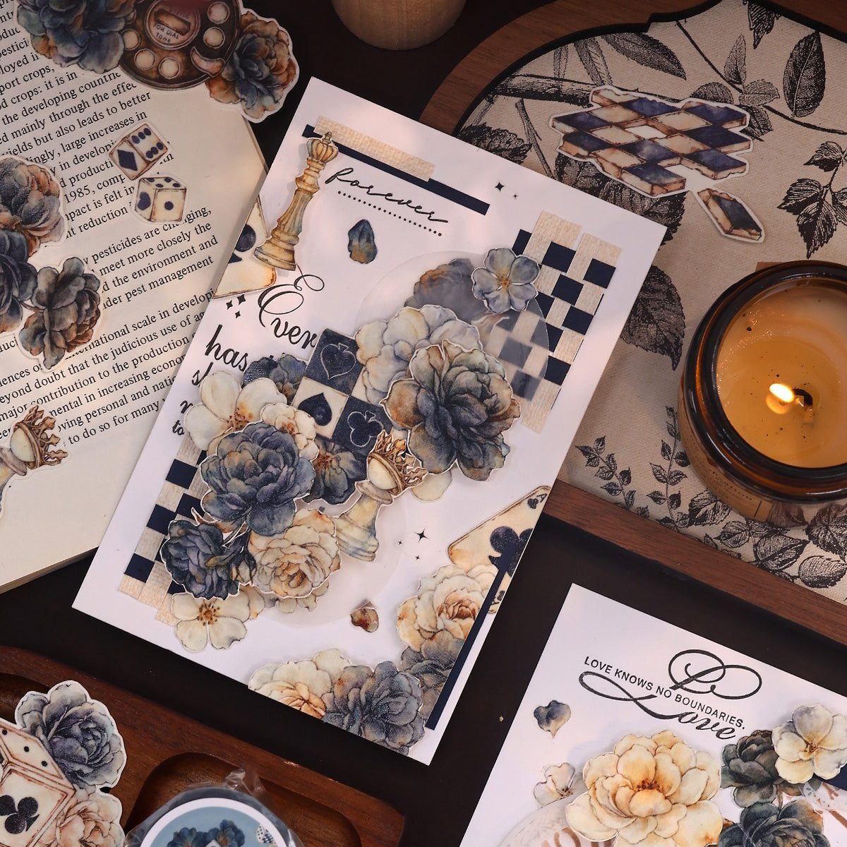 6cm*120cm Black and White Chess Dream Tape