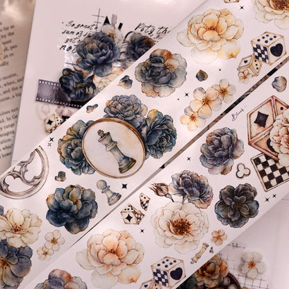 6cm*120cm Black and White Chess Dream Tape