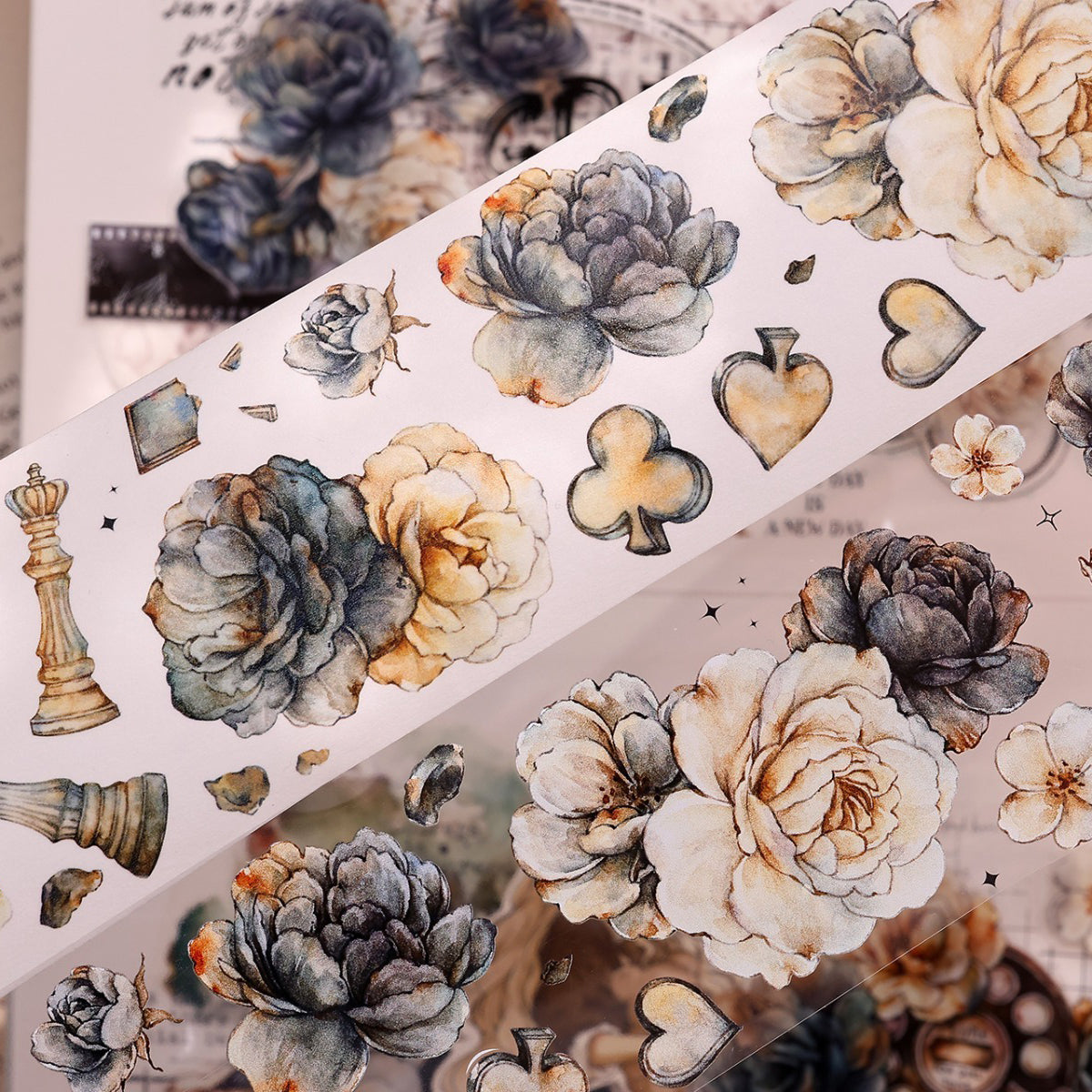 6cm*120cm Black and White Chess Dream Tape