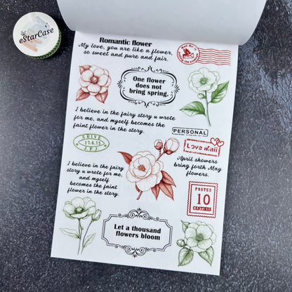 Bloom and Wither Sticker Book