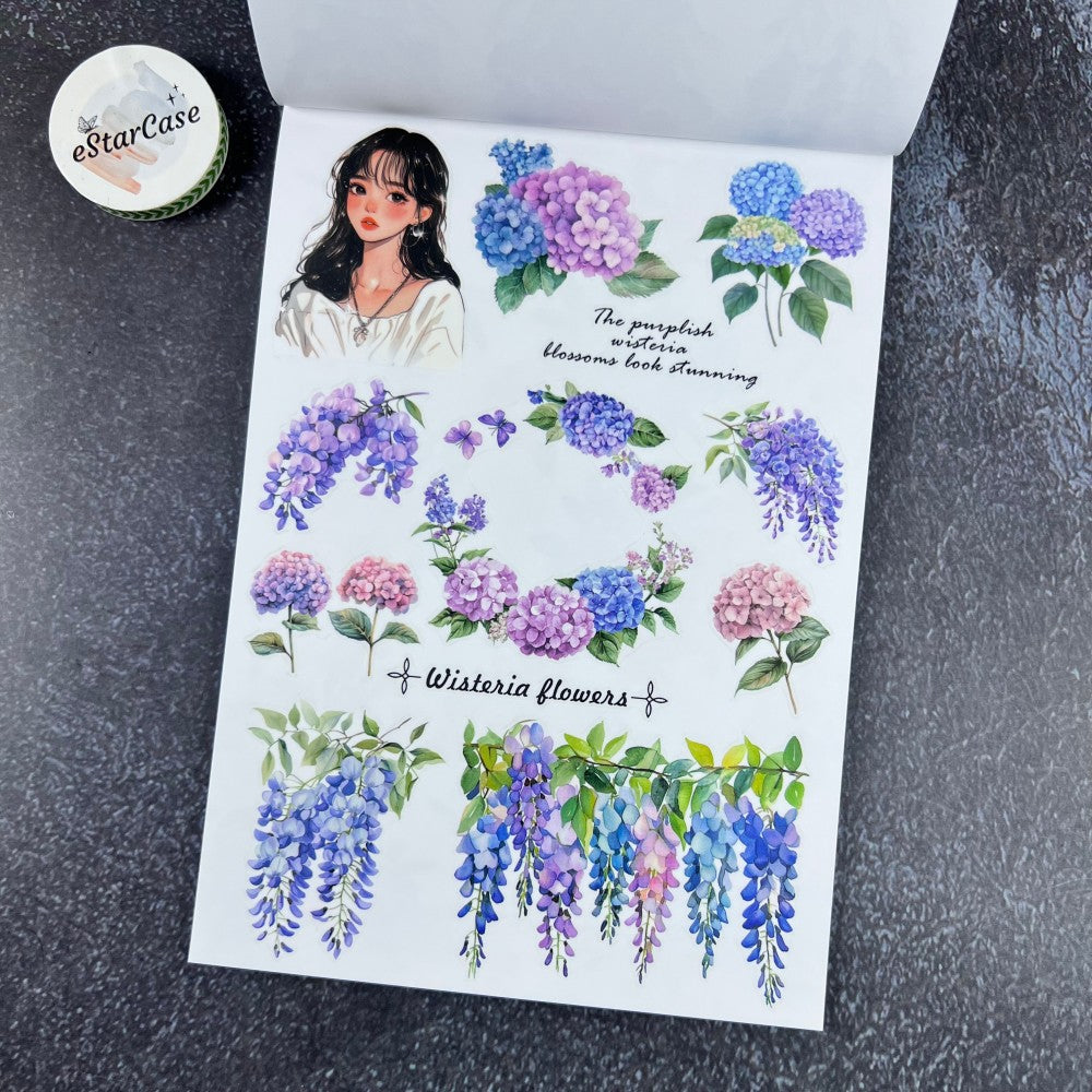 Bloom and Wither Sticker Book