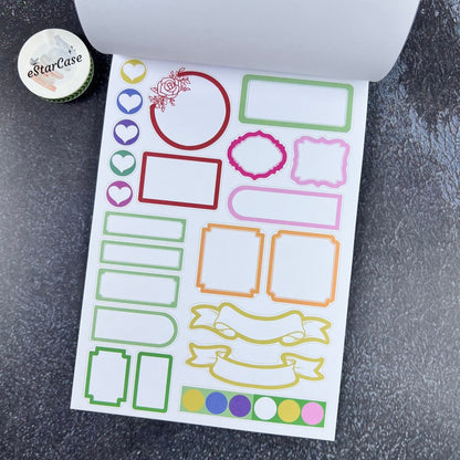 Bloom and Wither Sticker Book