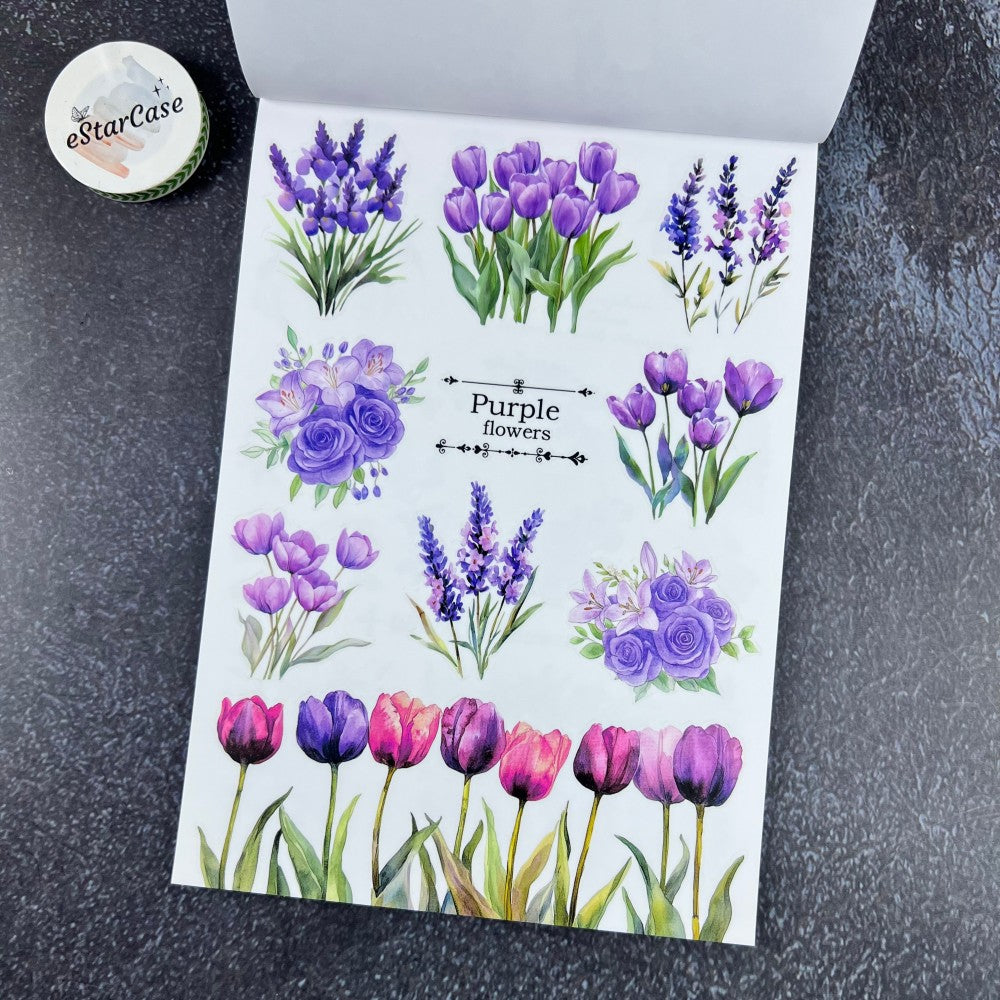 Bloom and Wither Sticker Book