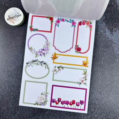 Bloom and Wither Sticker Book