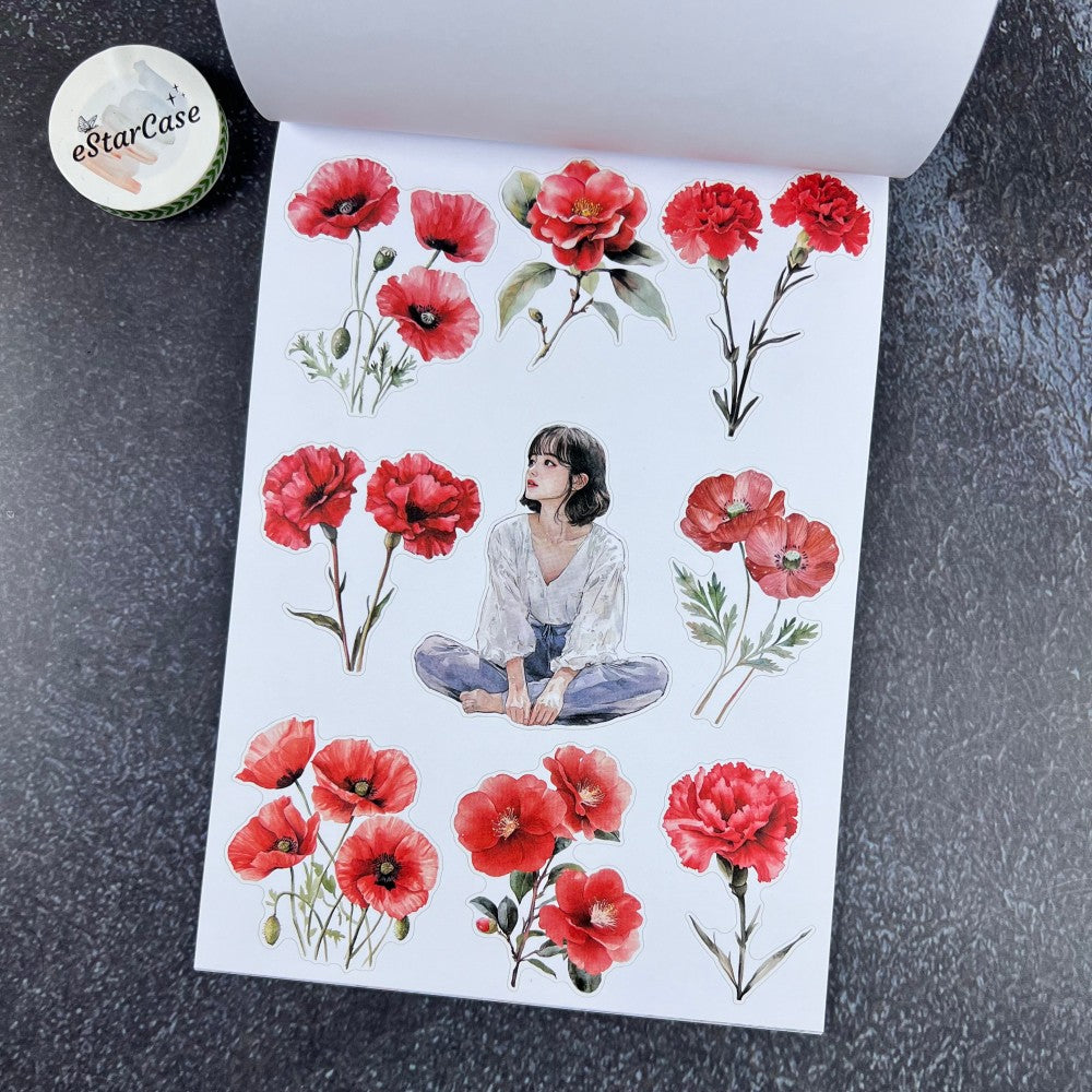 Bloom and Wither Sticker Book