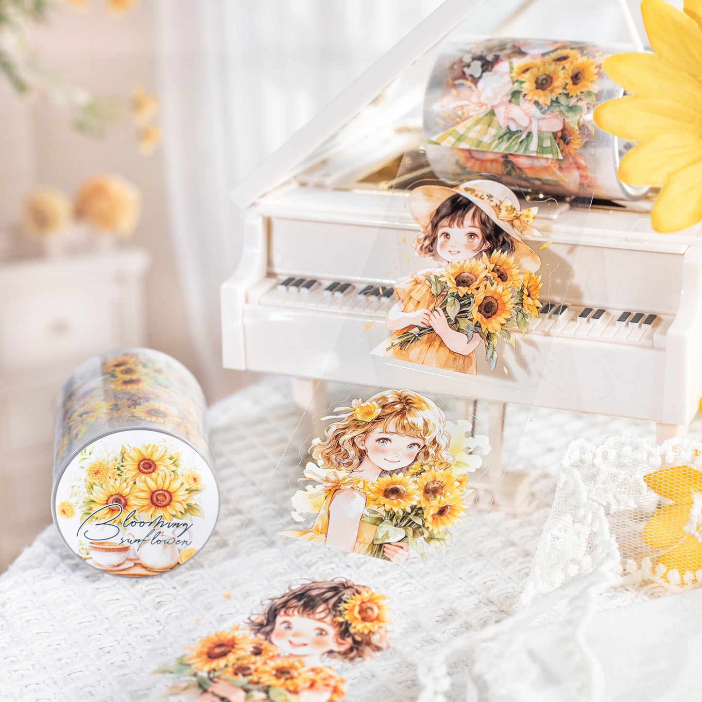 Blooming Sunflower All Tape