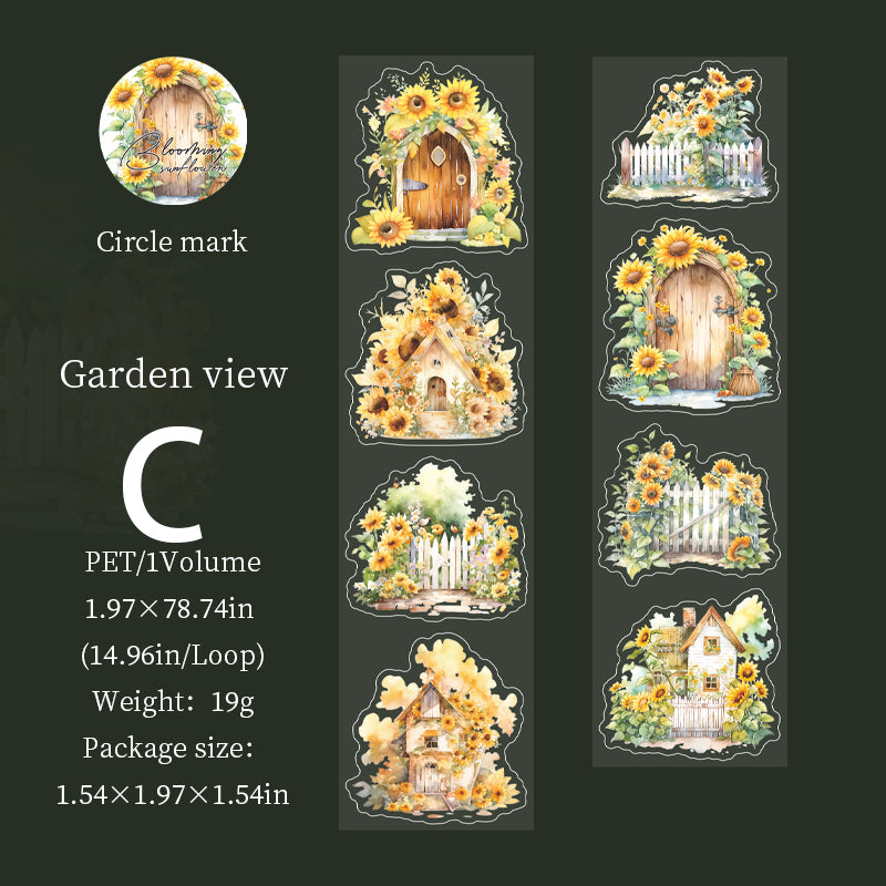 Blooming Sunflower All Tape